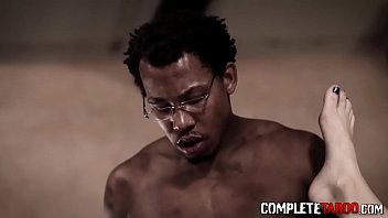 Blind teen gets banged for pussy creampie