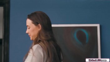 Lesbian teen licked by her sneaky gf