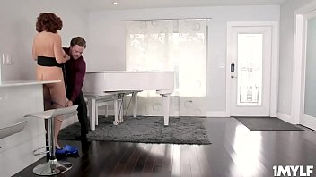 Busty MILF Andi James is ready to c. on some thick cock and gets treated like a little slut