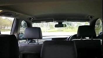 Asian Slut JJ Toyed and Fucked In A Car Boot At Park