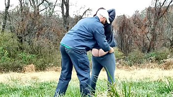 Pantsing Challenge - Handcuffed Mom - 4K HD