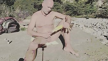 food porn with orgasm outdoor
