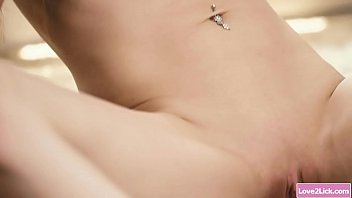 Sexy lesbian licking redhead stepcousins