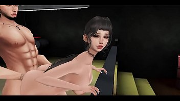 slut gets fucks in the garage of this random guy | 3D Porn