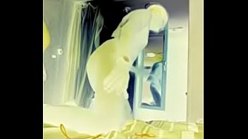 Athletic male in the mirror