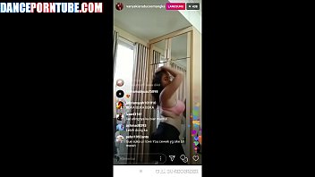 chubby asian with big tits dancing