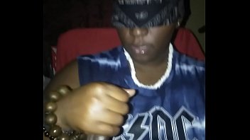 BIG DICK WORSHIP . SHE COULDNT RESIST SUCKING THE REST OF HIS CUM