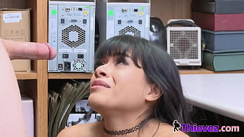 Busty Latin queen gets busted on cameras