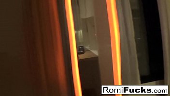 Home movie sex in a hotel with sexy Romi Rain
