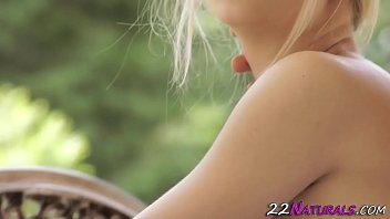 Blonde european riding and sucking cock