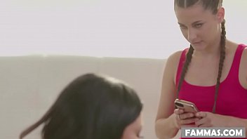 Stepdaughter watches her at work - Brett Rossi, Jasmine Jae and Georgia Jones