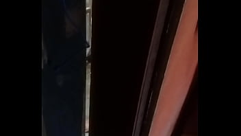 Flashing girl in toilet