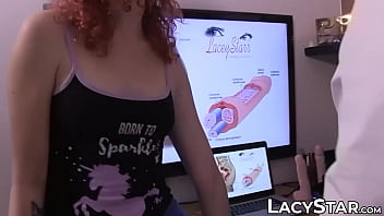 Doctor Lacey Starr treats her patient with strapon fuck