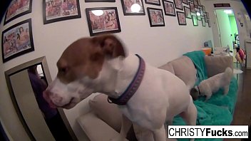 Sexy  hotties Christy and Kirsten fuck each other silly