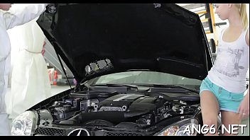 Hungry man is getting very turned on from licking babes cunt