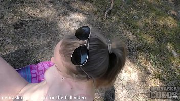 forest fling inflatable dildo with young 18 year old model lucky camera guy