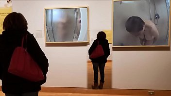 Busty mature hottie body as a work art