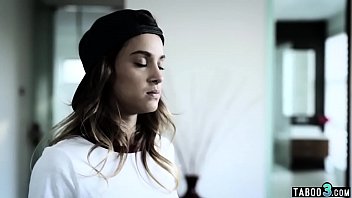 Stepbrother converting his lesbian teen stepsister