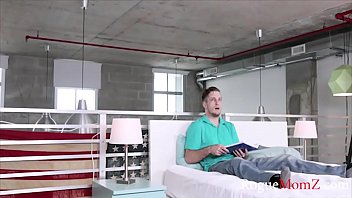 Jealous stepmom takes r. on stepson and fucks him