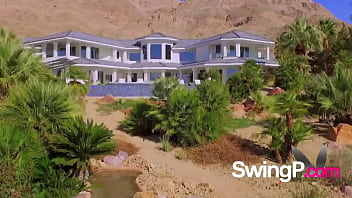 Swinger couple makes an exciting arrival to the swing house