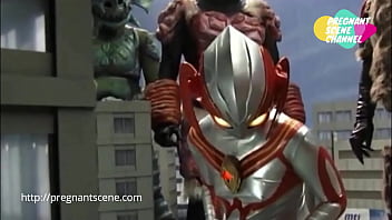 ULTRAWOMAN PREGNANT BIRTH MONSTER