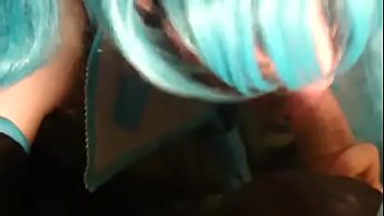 Hatsune Miku Crossplay Blowjob