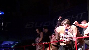 Spring Break Nightclub Kissing &amp_ Flashing