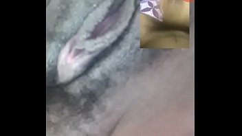 Horny ebony squirt on cam