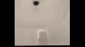 Cute guy masturbating infront of mirror