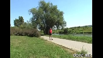 Young amateur babe sucks and fucks an aged lad passionately