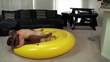 Beautiful ebony creampied