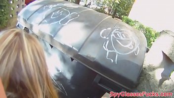 Petite european pickedup and screwed in pov