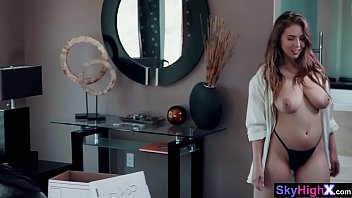 Nasty busty stepsister teen busted by her stepbrother