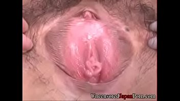 Uncensored Japanese teen pussy closeups