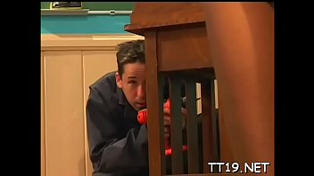 Hot legal age teenager gives head then bends over and gets drilled hard