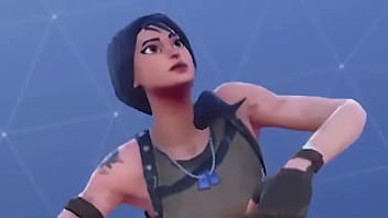 Fortnite girl is horny and dances and fucks for cash in lobby