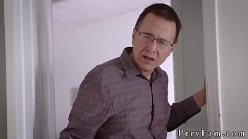 Stepmom and partner&#039_s patron&#039_s stepdaughter bus first time but his stepmom is