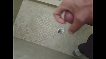 Huge cock jerk off with fun shot