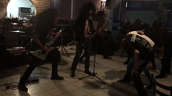 Nasty slut Ankaa rides the stage