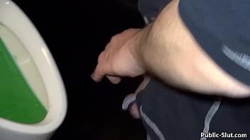 Hot wife films herself while flashing and having sex in public