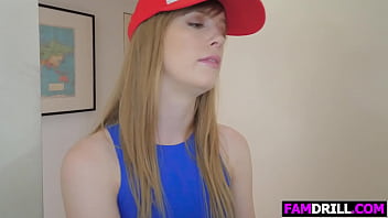 Tiny Dolly Leigh Plays With her Stepbrother