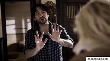 step Daughter get help from dad with anal problem