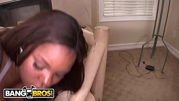BANGBROS - Candice Nicole'_s Sweet Ebony Ass Stuffed With White Cock