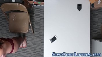 Sexy teen shoplifter anal