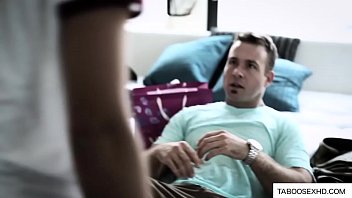 Lesbian step sister try to suck brothers cock - crazy family porn