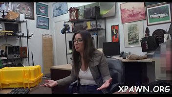 Beauty is having sex in shop