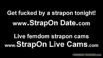 Are you ready to submit to me and my strapon