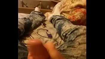 White guy masturbating 26yrs old