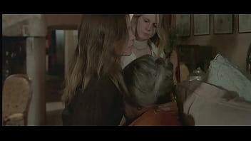 Alexandra Stewart Nude Tits &amp_ Breastfeeding in Black Moon