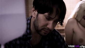 Chloe Cherry tag team by two juicy cocks